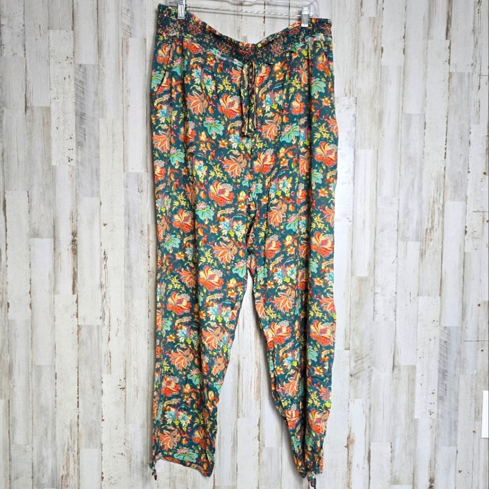 Sundance Blue Track Pants with Elastic Waistband